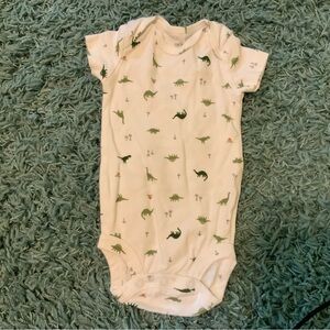 ⭐️ 5 for $15 Dinosaur Short Sleeved Onesie